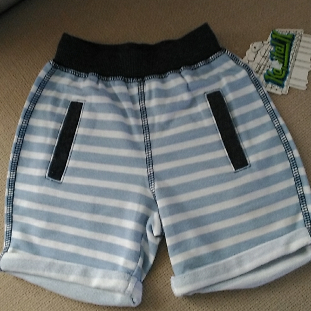 Kapital K ombre striped shorts